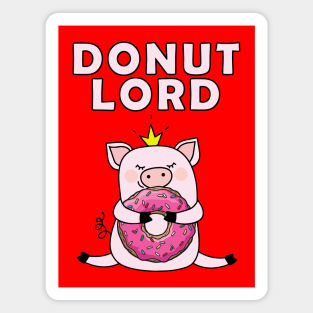 Donut Lord Magnet